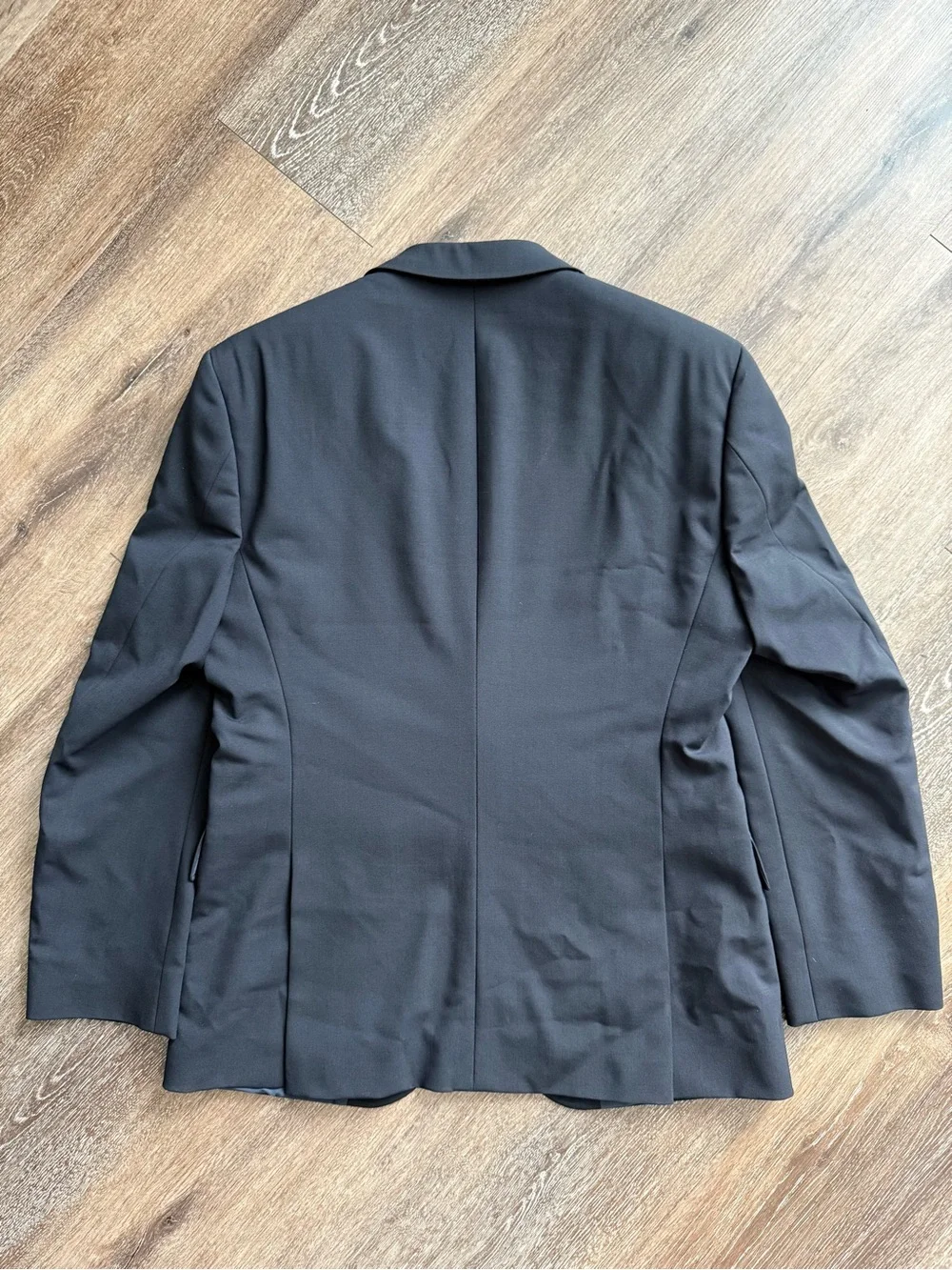 Boss Hugo Boss Men's Black Two-Piece Wool Blend Suit Jacket & Trousers
